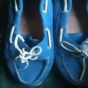 Sperry topsider blue boat shoes 9 Womens